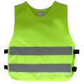 Reflective safety junior vest